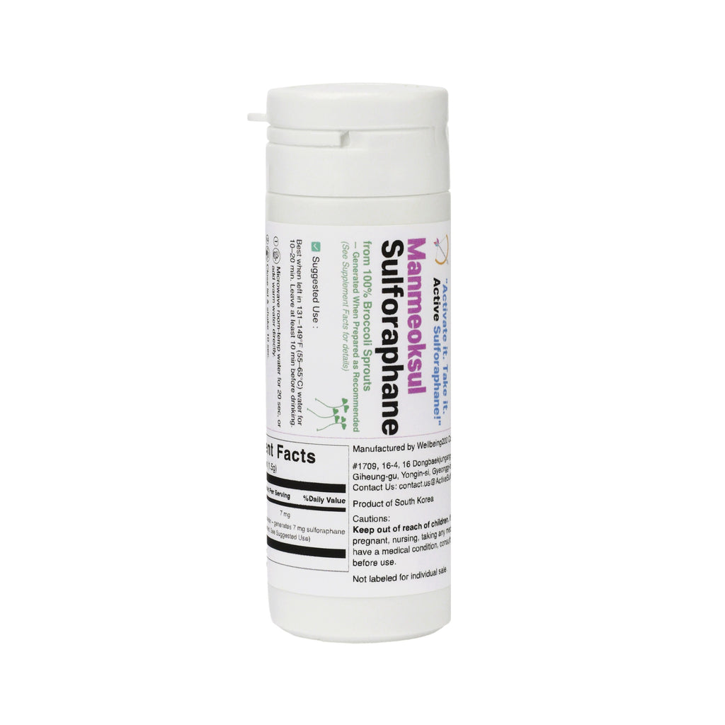 Manmeoksul 7-Bottle Portable Pack individual bottle label
