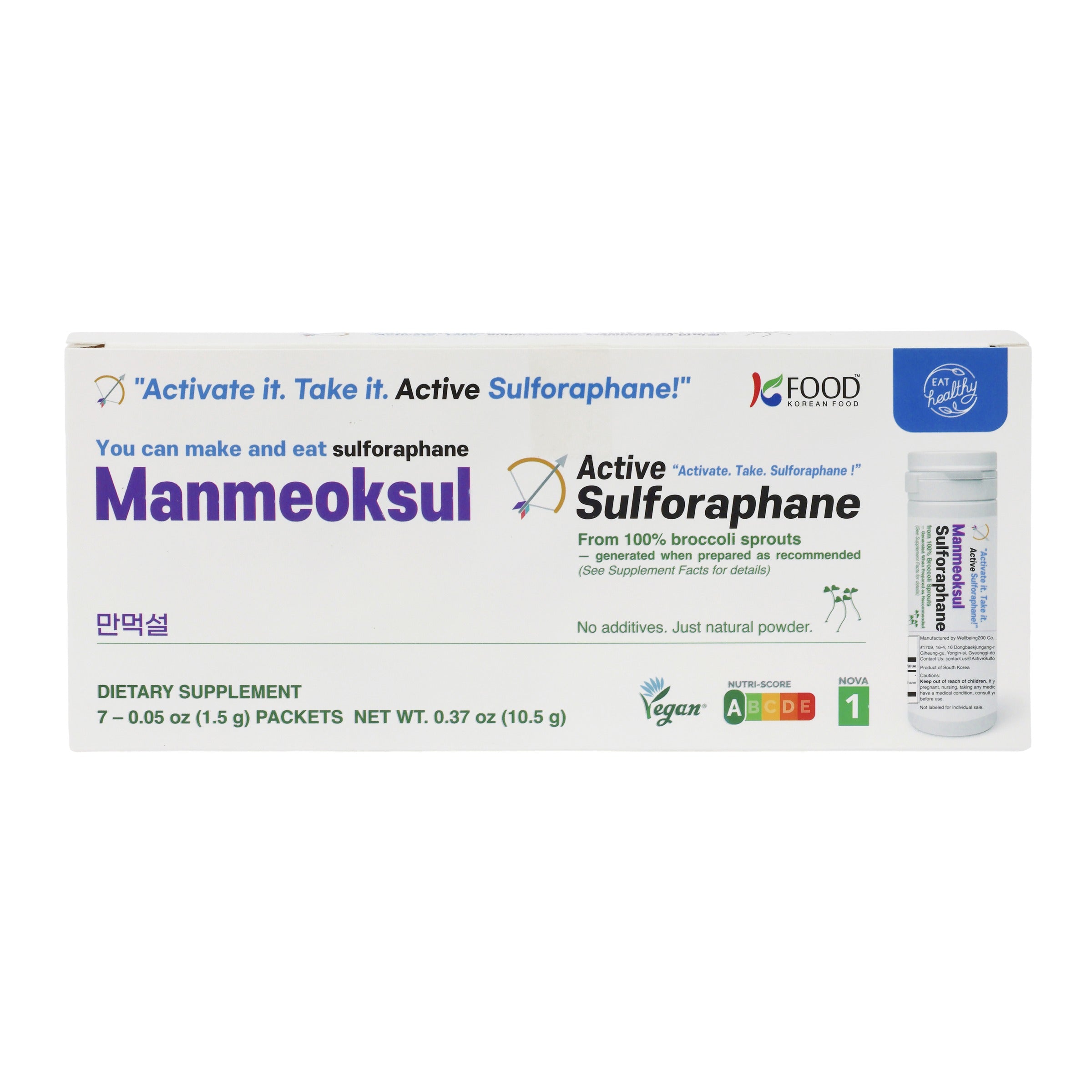 Manmeoksul 7-Bottle Portable Pack box front